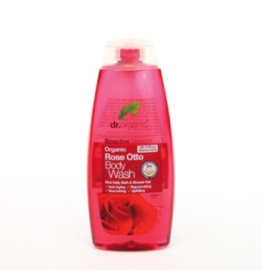 DR ORGANIC ROSE BODY WASH250ML