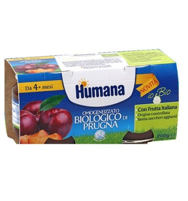 HUMANA OMOG PRUGNA BIO 2X100G