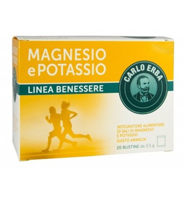 Carlo Erba Magnesio e Potassio 20 bustine da 3,5 gr