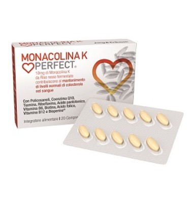 MONACOLINA K PERFECT J&E 20CPR