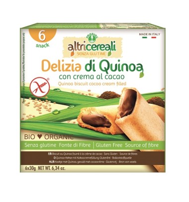 DELIZIA QUINOA S/GL 6X30G PROBIO