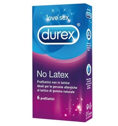 Durex No Latex 6pz -OFFERTISSIMA-ULTIMI PEZZI-PRODOTTO ITALIANO-