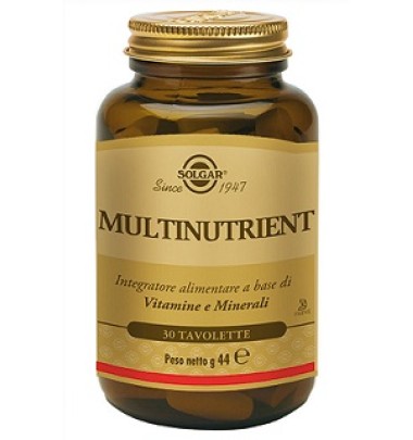 MULTINUTRIENT 30TAV SOLGAR