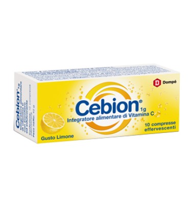 CEBION EFF VIT C LIMONE 10CPR -ULTIMI ARRIVI-PRODOTTO ITALIANO-OFFERTISSIMA-ULTIMI PEZZI-