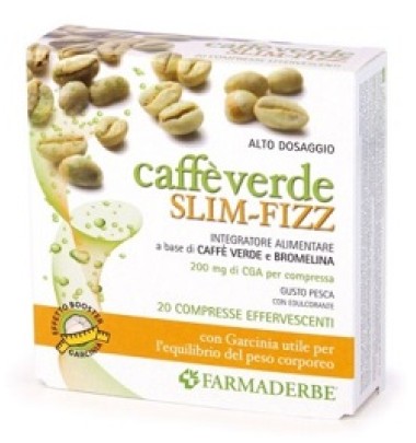 CAFFE'VERDE SLIM FIZZ 20CPR FDR