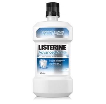 Listerine Advance White 500ml -OFFERTISSIMA-ULTIMI PEZZI-ULTIMI ARRIVI-PRODOTTO ITALIANO-