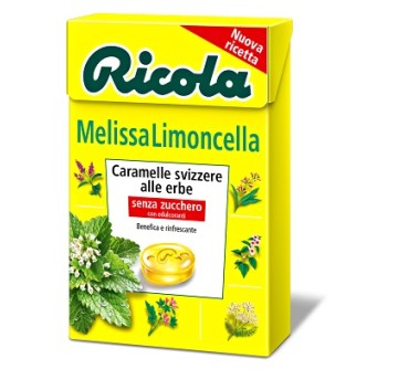 Ricola Melissa Limoncella Caramelle Svizzere Alle Erbe Senza Zucchero Con Vitamina C 50 gr-ULTIMO ARRIVO-OFFERTISSIMA-