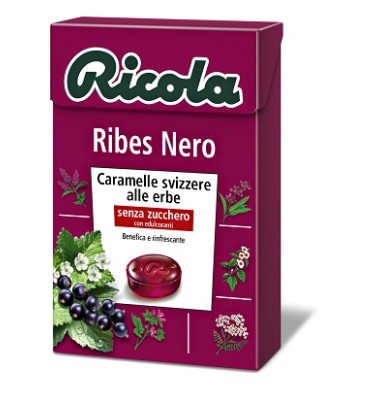 Ricola Ribes Nero Caramelle Senza Zucchero 50 gr-ULTIMO ARRIVO-OFFERTISSIMA-