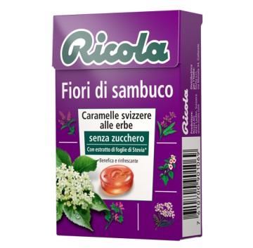 Ricola Fiori Sambuco Caramelle Senza Zucchero 50 gr -ULTIMO ARRIVO-OFFERTISSIMA-