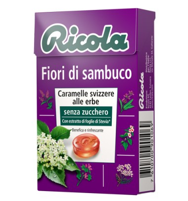 Ricola Fiori Sambuco Caramelle Senza Zucchero 50 gr -ULTIMO ARRIVO-OFFERTISSIMA-