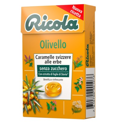 Ricola Caramelle Olivello Spinoso Senza Zucchero 50 gr
