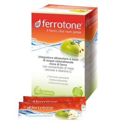 FERROTONE APPLE 28SACCH 25ML