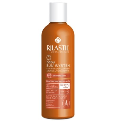 Rilastil Sun System Baby Latte Baby Fluido Protezione SPF50+ formato da 200ml