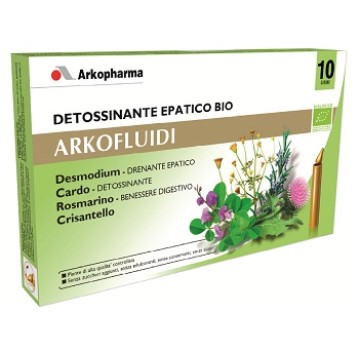 ARKOFLUIDI DETOSS EPATICO 10F