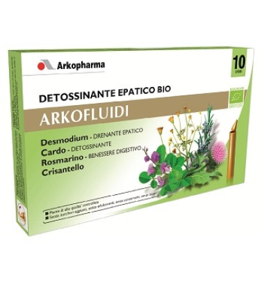 ARKOFLUIDI DETOSS EPATICO 10F