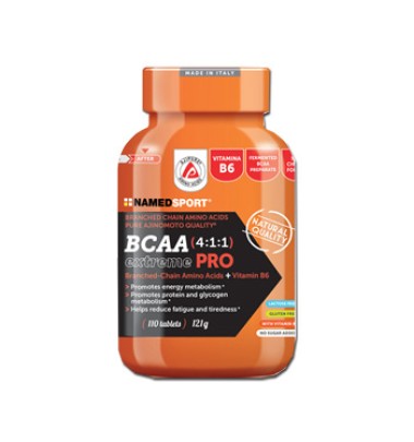 Named Bcaa 4:1:1 ExtremePro Integratore Alimentare 110 Compresse