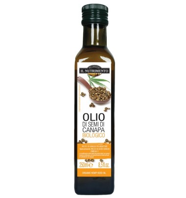 NUT Olio Canapa 250ml Crudo