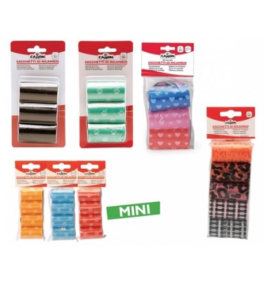 SACCHETTI COLORATI 3 ROT. X 20