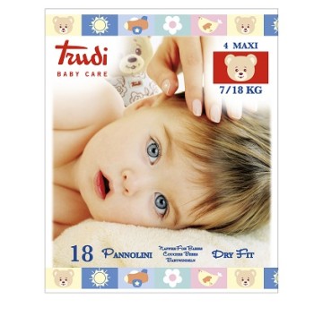 Trudi Baby C Pannolini Df Max 7/18k -OFFERTISSIMA-ULTIMI PEZZI-ULTIMI ARRIVI-PRODOTTO ITALIANO-