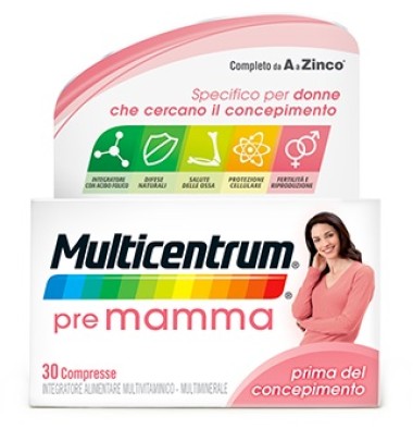 Multicentrum Pre Mamma 30 cpr -ULTIMI ARRIVI-PRODOTTO ITALIANO-OFFERTISSIMA-ULTIMI PEZZI-