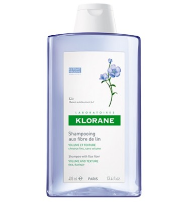 KLORANE SH FIBRE LINO VOLUM400ML