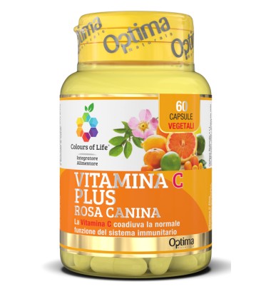 VITAMINA C PLUS ROSA CAN 60CPS