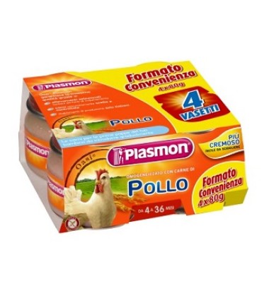 Plasmon Omog Pollo 4x80g