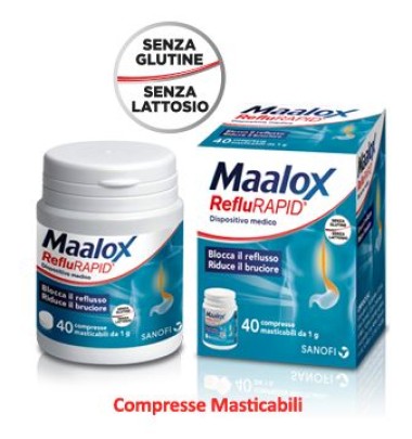 Maalox Reflurapid Compresse -OFFERTISSIMA-ULTIMI PEZZI-ULTIMI ARRIVI-PRODOTTO ITALIANO-