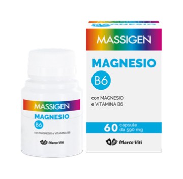 Massigen Magnesio B6 60 CAPSULE-PRODOTTO ITALIANO-OFFERTISSIMA-ULTIMI PEZZI-
