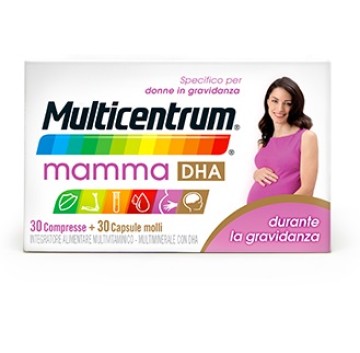 Multicentrum Mamma Dha 30+30 -OFFERTISSIMA-ULTIMI PEZZI-ULTIMI ARRIVI-PRODOTTO ITALIANO-