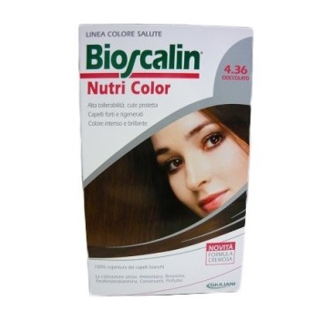 Bioscalin Nutri Color con Sincrobiogenina 4.36 Cioccolato Trattamento Colorante