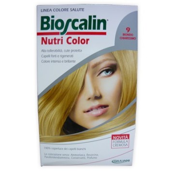 NUTRICOLOR Bioscalin Linea Nutri Color SincroBiogenina Colorazione 9 Biondo Chiarissimo-PRODOTTO ITALIANO-ULTIMO ARRIVO-LUNGA SCADENZA-OFFERTISSIMA-