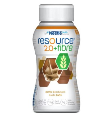 Resource 2,0+fibre Caffe'200ml