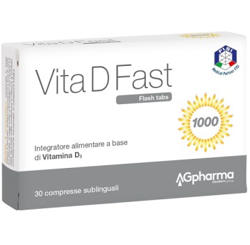 Vita D Fast 30 Compresse-PRODOTTO ITALIANO-ULTIMO ARRIVO-LUNGA SCADENZA-OFFERTISSIMA-
