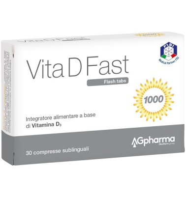 Vita D Fast 30 Compresse-PRODOTTO ITALIANO-ULTIMO ARRIVO-LUNGA SCADENZA-OFFERTISSIMA-