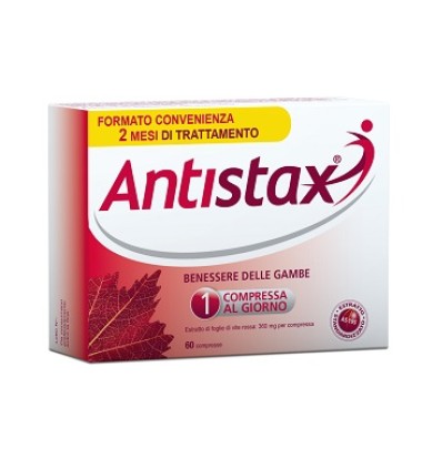 Antistax Benessere gambe Integratore alimentare 60 compresse da 360 mg OFFERTISSIMA  PRODOTTO ITALIANO