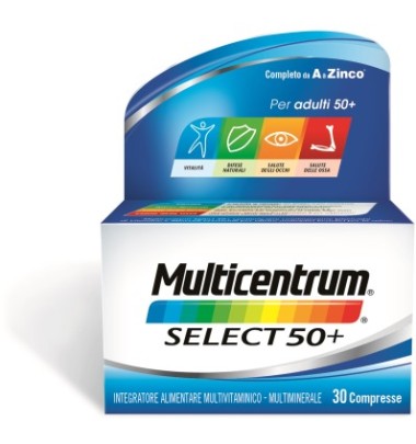 Multicentrum Select 50+ 30cpr -OFFERTISSIMA-ULTIMI PEZZI-ULTIMI ARRIVI-PRODOTTO ITALIANO-