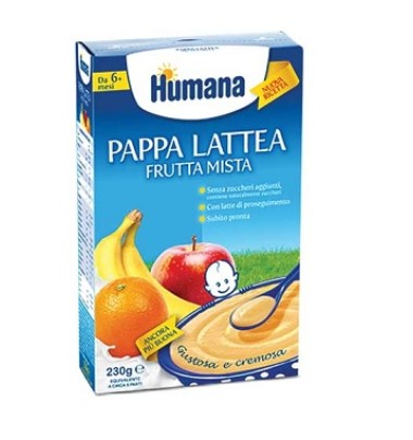 HUMANA PAPPA FRUTTA MISTA 230G