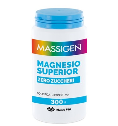 Massigen Magnesio Superior Zero Zuccheri 300 gr -OFFERTISSIMA-ULTIMI PEZZI-ULTIMI ARRIVI-PRODOTTO ITALIANO-