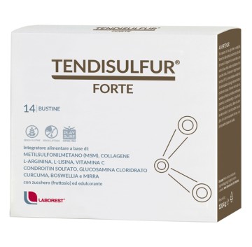 Tendisulfur Forte 14bust -OFFERTISSIMA-ULTIMI PEZZI-ULTIMI ARRIVI-PRODOTTO ITALIANO-
