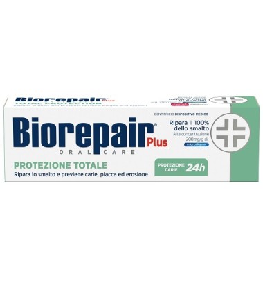 Biorepair Plus Protezione Totale dentrificio 75 ml -OFFERTISSIMA-ULTIMI PEZZI-ULTIMI ARRIVI-PRODOTTO ITALIANO-