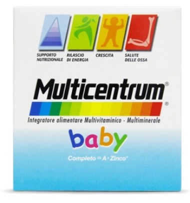 Multicentrum Baby 14 bustine Effervescenti--OFFERTISSIMA-ULTIMI PEZZI-ULTIMI ARRIVI-PRODOTTO ITALIANO-