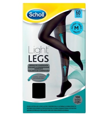 SCHOLL LIGHTLEGS60 DEN M NERO