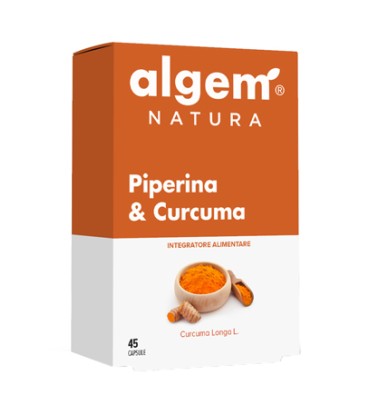 ALGEM PIPERINA&CURCUMA 45CPS