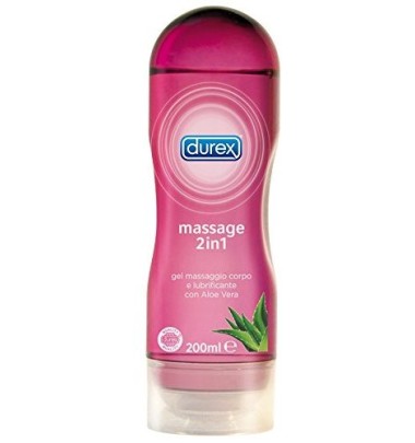 Durex Massage 2 in 1 Aloe Vera 200 ml -OFFERTISSIMA-ULTIMI PEZZI-PRODOTTO ITALIANO-