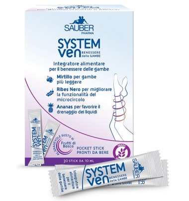 SAUBER  SYSTEM VEN GAMBE 30STK