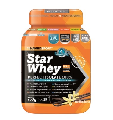 STAR WHEY ISOLATE VANILLA 750G