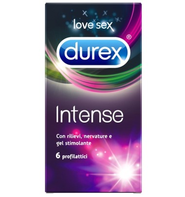 Durex Intense Orgasmic Cond 6pz -ULTIMI ARRIVI-PRODOTTO ITALIANO-OFFERTISSIMA-ULTIMI PEZZI-