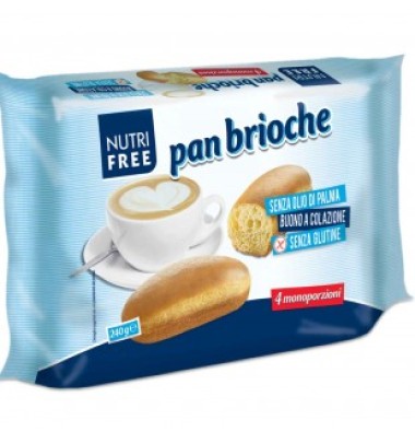 NUTRIFREE PAN BRIOCHE 4X60G