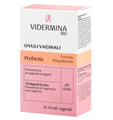 VIDERMINA PREBIOTIC OVULI VAGINALI 10 PEZZI